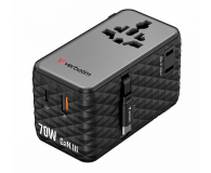 Verbatim Charge ’n’ Travel 70W 2C retractable Universal Adapter black - 1417013 - zdjęcie 2